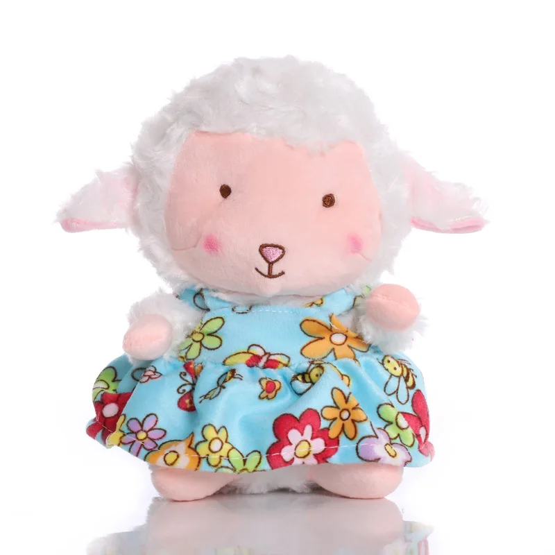 Юбка наряд овца кавайная плюшевая игрушка мультяшный комикс аниме модель кукла мягкая игрушка Рождественский подарок на день рождения для ...
