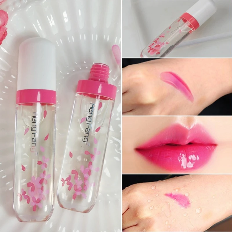 

Moisturizer Lip Plumper Clear Lip Gloss Plump Makeup Waterproof Liquid Lipstick Batom Matte Liquid Color Changed Lip Tint