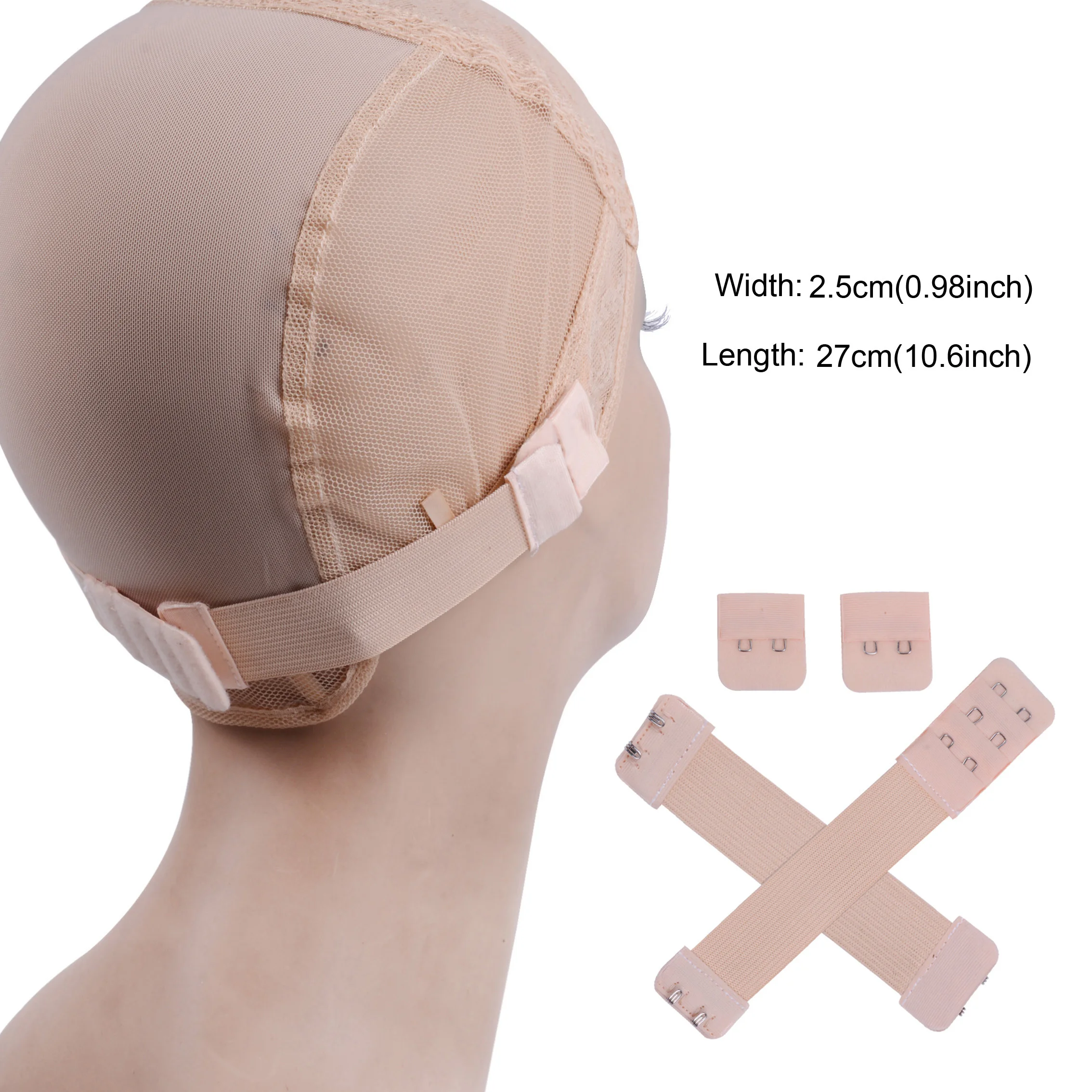 1 шт. регулируемая эластичная лента для париков Аксессуары DIY|Сетки волос| |