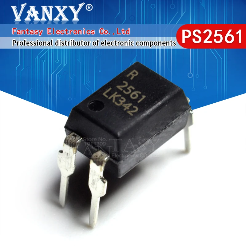

10PCS PS2561 DIP-4 2561 PS2561-1 DIP4 PS261A DIP PS2561L-1-V-F3 optocoupler original authentic