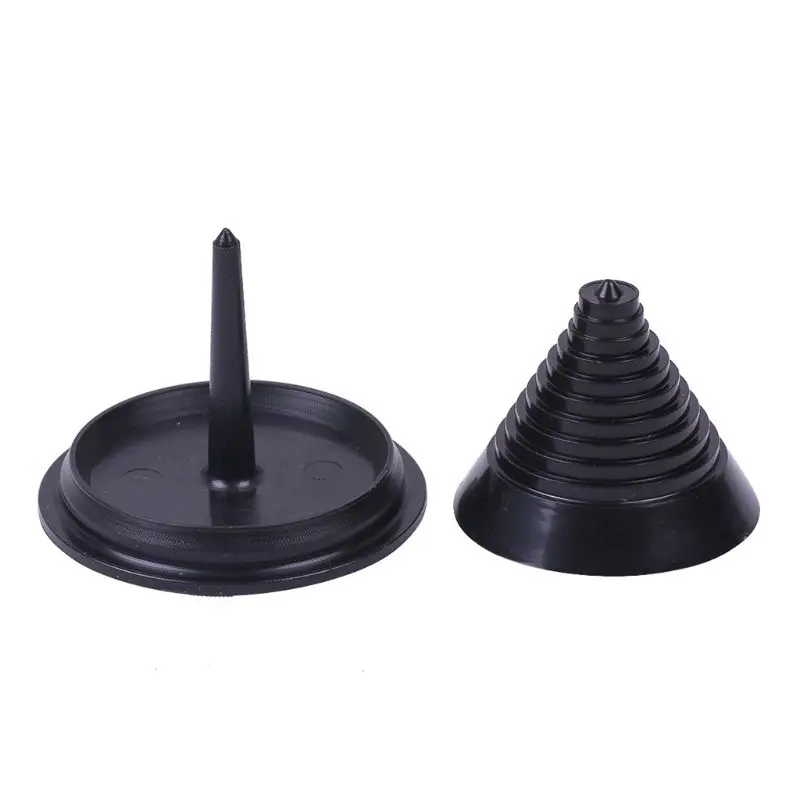 

69HF Black Durable Plastic Lawn Mower Blade Balancer Accessory Lawnmower Assistance Garden Power Tools Repair Replacement