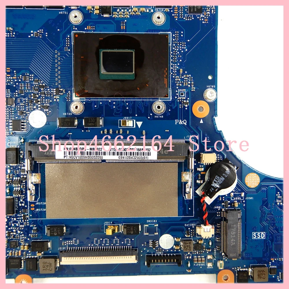Материнская плата ROG GL502VMK MB._ 8G/I7-7700HQ CPU GTX1060 для ASUS GL502VM GL502V материнская ноутбука