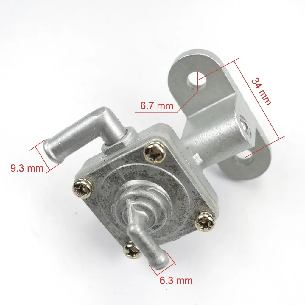 Универсальный топливный кран для мотоцикла 34 мм переключатель