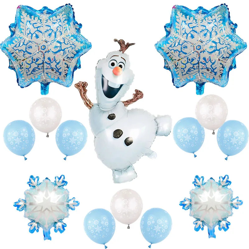 Эльза Олаф из мультфильма Disney принцессы “Холодное сердце” надувные шары
