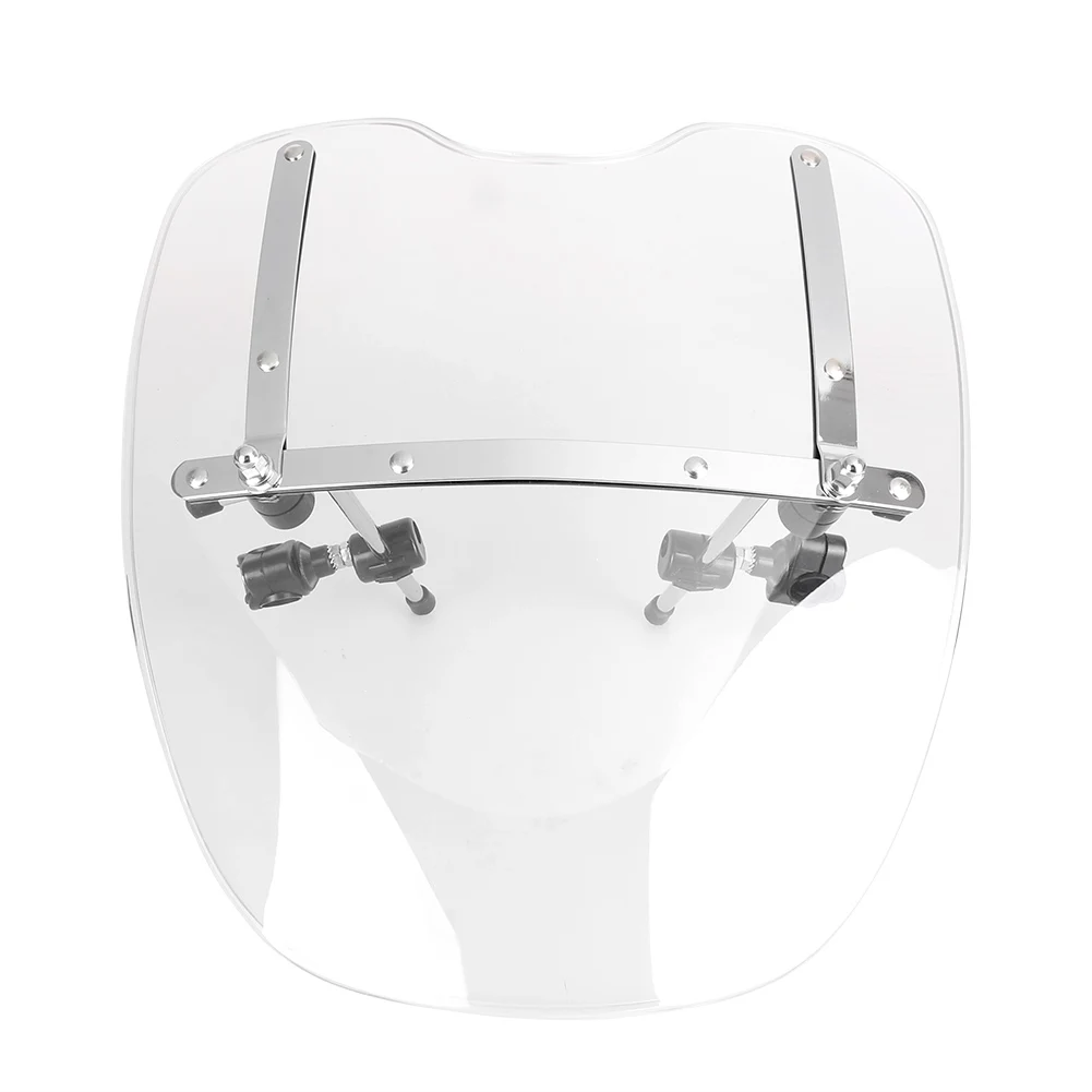 Лобовое стекло для мотоцикла 17 дюймов Универсальный лобовое ABS Harley Davidson Road King Softail