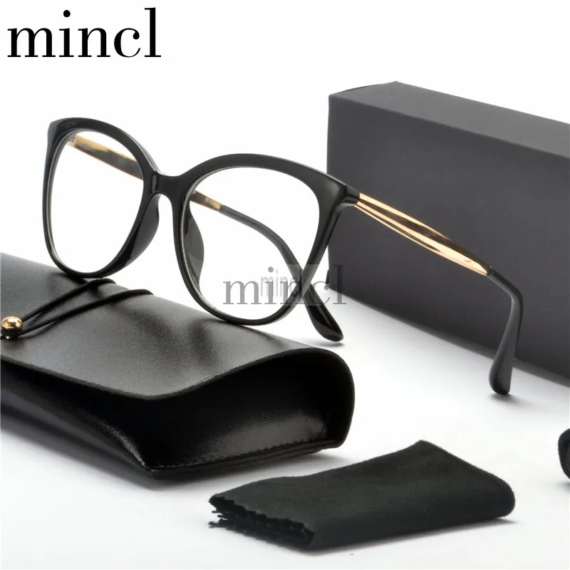 Новинка женские очки с котом роскошные Брендовые прозрачная оправа Женская для