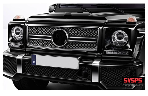 

High Quality ABS Front Middle Grille For Mercedes Benz G-Class W463 W461 G55 G65 G500 G320 G400 1992-2017 Year