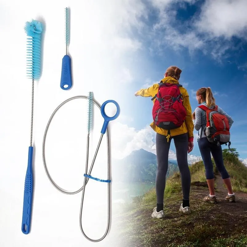 

1 Set Cleaner Brushes Tube Cleaning Brush Kit Kitchen Cleaner Filter Hydration Bladder Water Tools Cleaning Water Bathroom H0W0