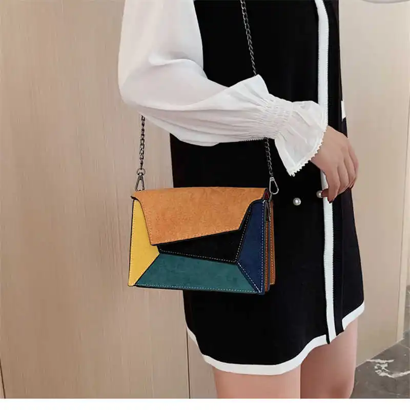 Маленькая квадратная женская сумка новинка 2019 модная через плечо для женщин