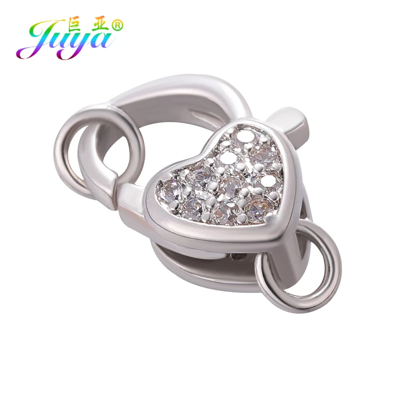 Juya 18K Reales Gold Überzog Zubehör Verschluss Verschluss Hummer Schließe Material Für DIY Hand Perlen Perlen Schmuck Machen – Detail 14