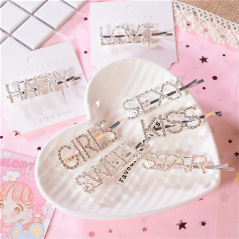 1 шт./Партия DIY Мульти набор шнека изюминка ромб заколки для волос простые шпильки