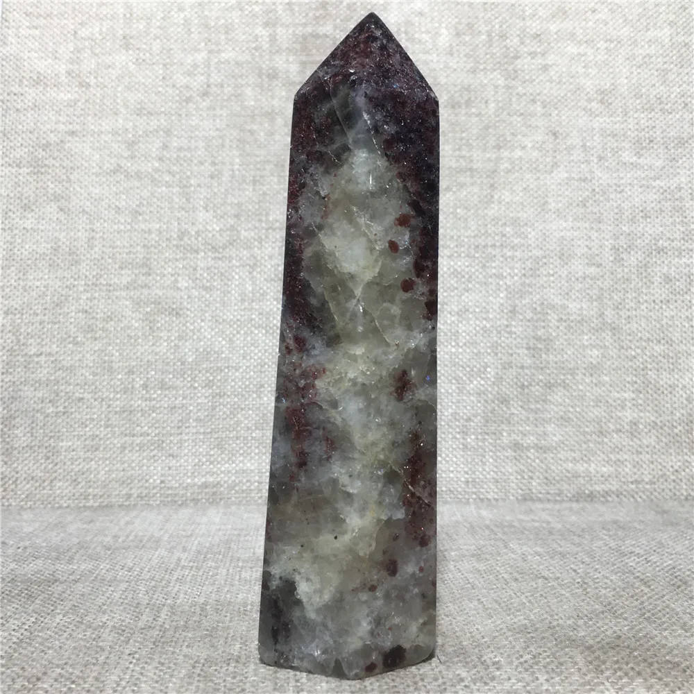 

Natural Tower Garnet Crystals Ornament For Home Furnishing Decoration Chakra Healing Red Gemstone Rod Column Obelisk Quartz Wand