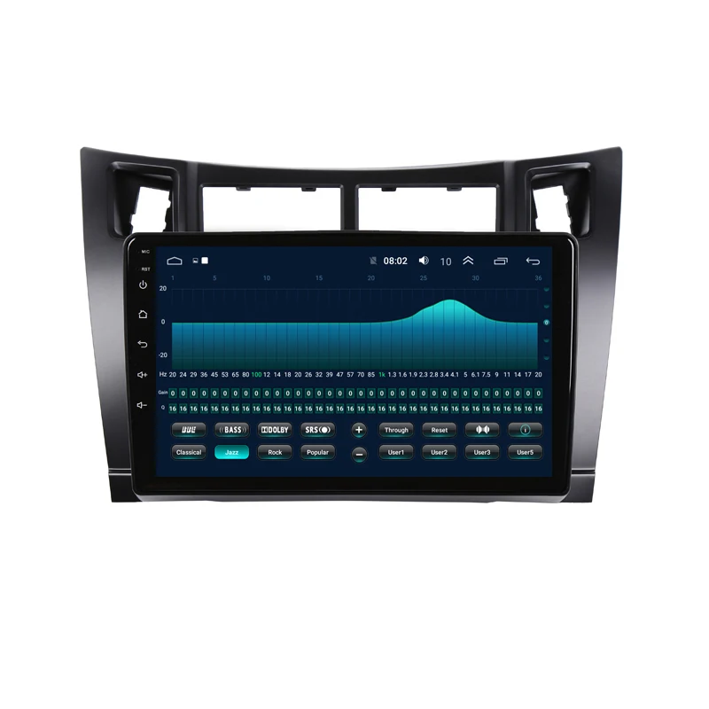 Автомагнитола 9 &quot 2 Гб ОЗУ 32 ПЗУ Android DVD GPS для Toyota YARIS 2004 2005-2010 2011 головное