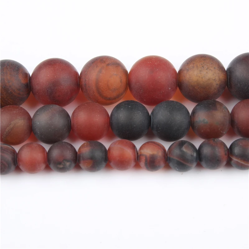 

NaturalJewellryFrosted Dream AgateLooseBead4/6/8/10/12MMSuitableForJewelryMakingDIYBraceletNecklace