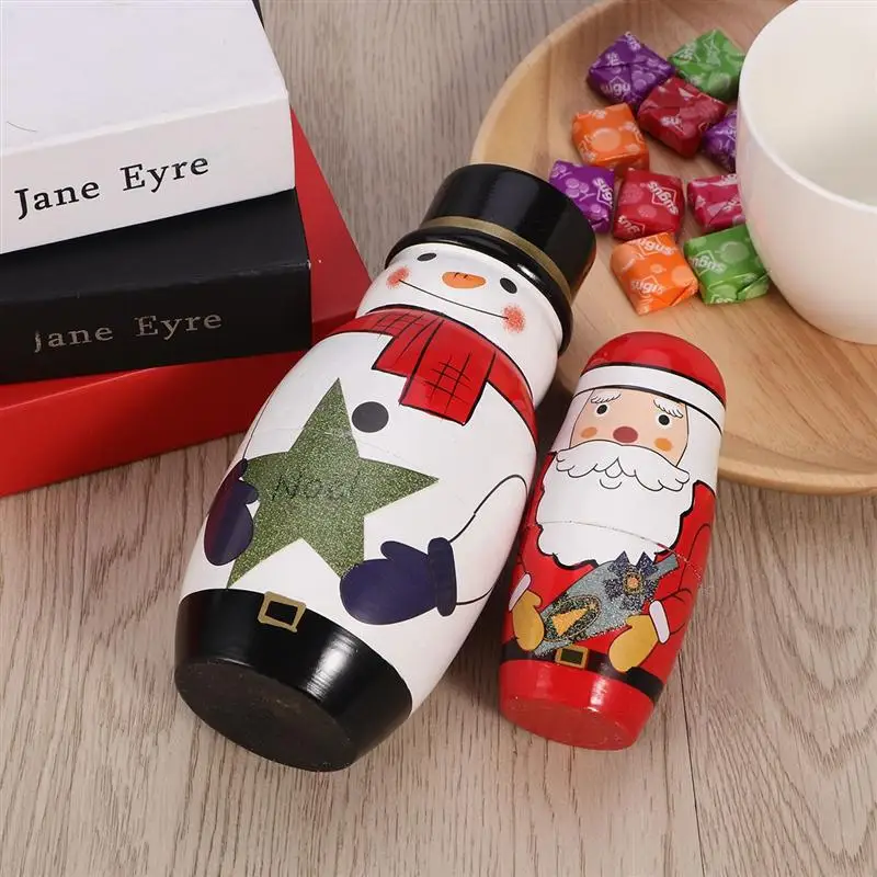 5 милых деревянных кукол матрешек игрушки матрешки очаровательные русские куклы