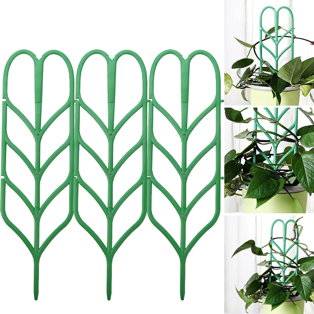 

3 Pcs DIY Mini Trellis Frame Plant Artificial Climbing Flower Rack Garden Tool Stand Support Plant Support Frame Preservation