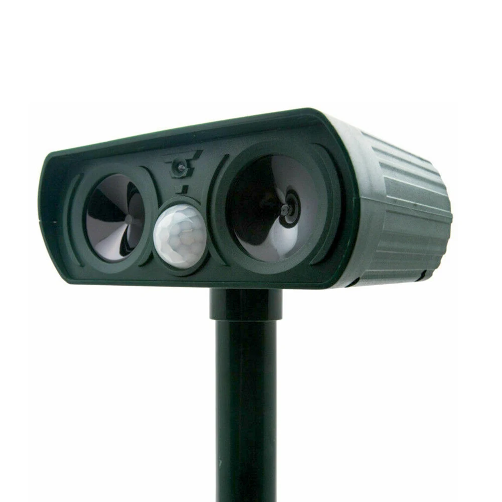 Ультразвуковой отпугиватель животных кошек собак с активацией движения на