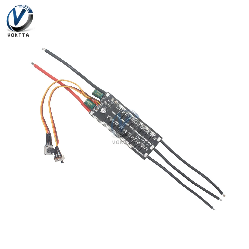 Трехфазный бесщеточный двигатель постоянного тока 6-24 В 1000 Вт BLDC плата драйвера