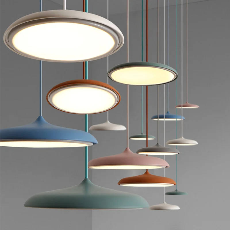 Современная светодиодная Подвесная лампа художественного дизайна