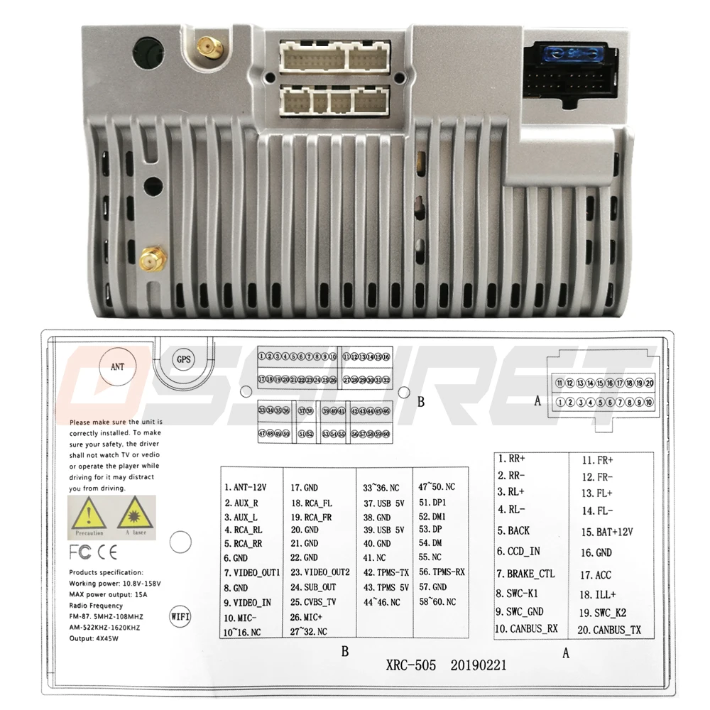 Android 9 0 in Dash 7 дюймов GPS автомобильный стерео Универсальный двойной Din