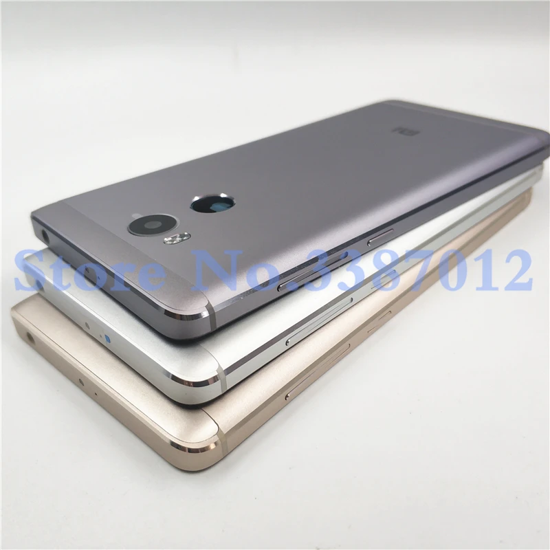 Оригинальный чехол для Xiaomi Redmi 4 Pro/Redmi Prime крышка на батарейках задняя кнопки