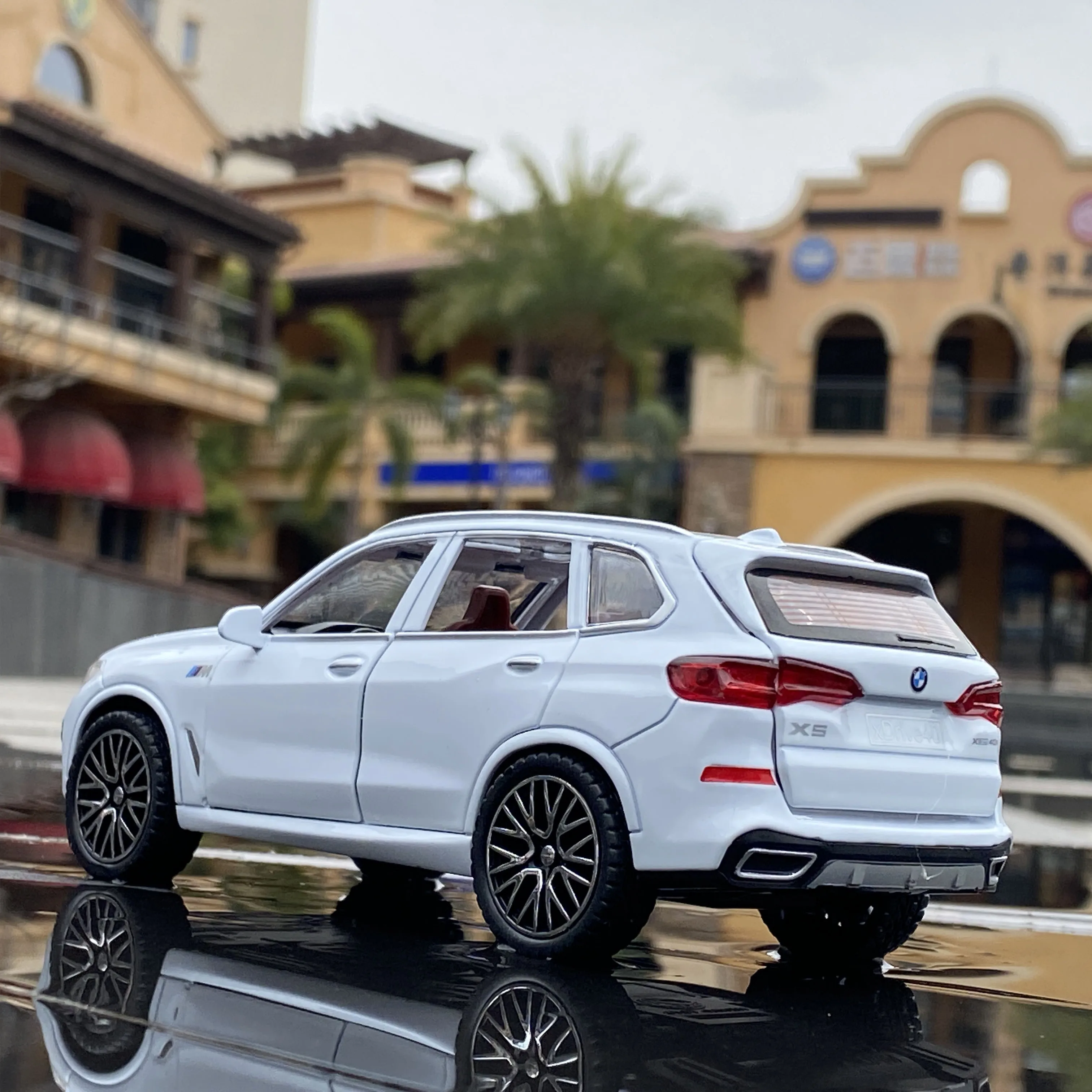 Модель автомобиля BMW X5 SUV из сплава металлическая Игрушечная модель имитация