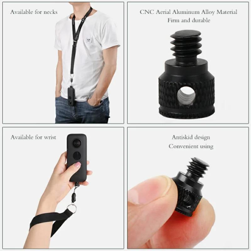 Для DJI Osmo Pocket 2 камера FIMI ладонь шейный ремешок быстросъемный для камеры 360 на