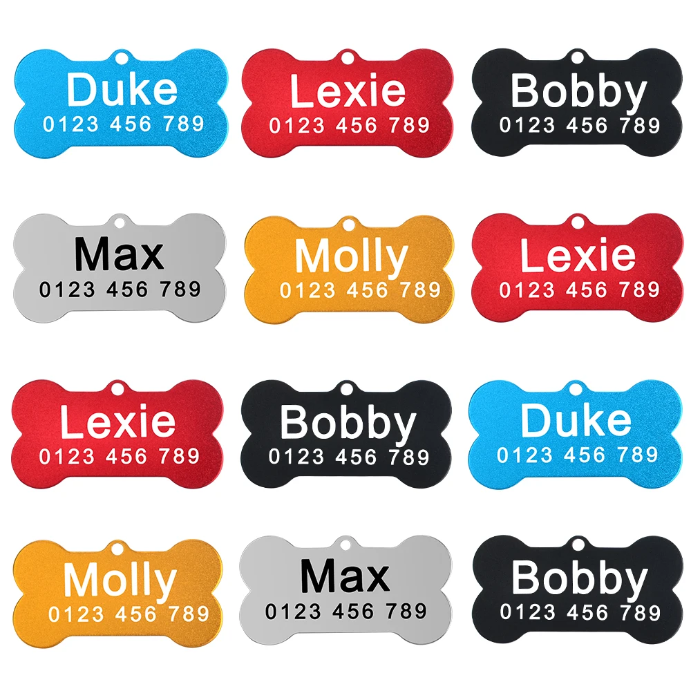 Идентификационные бирки для собак и кошек персонализированная
