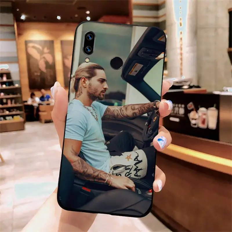 

Colombian singer Maluma Phone Case For Xiaomi Redmi note 7 8 9 t k30 max3 9 s 10 pro lite