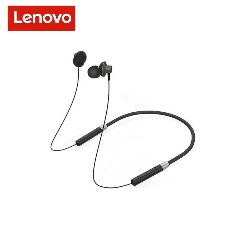 

Оригинальные наушники Lenovo HE08 TWS Bluetooth, беспроводные наушники с шейным ободом, HiFi спортивная Гарнитура, наушники-вкладыши с шумоподавлением и...