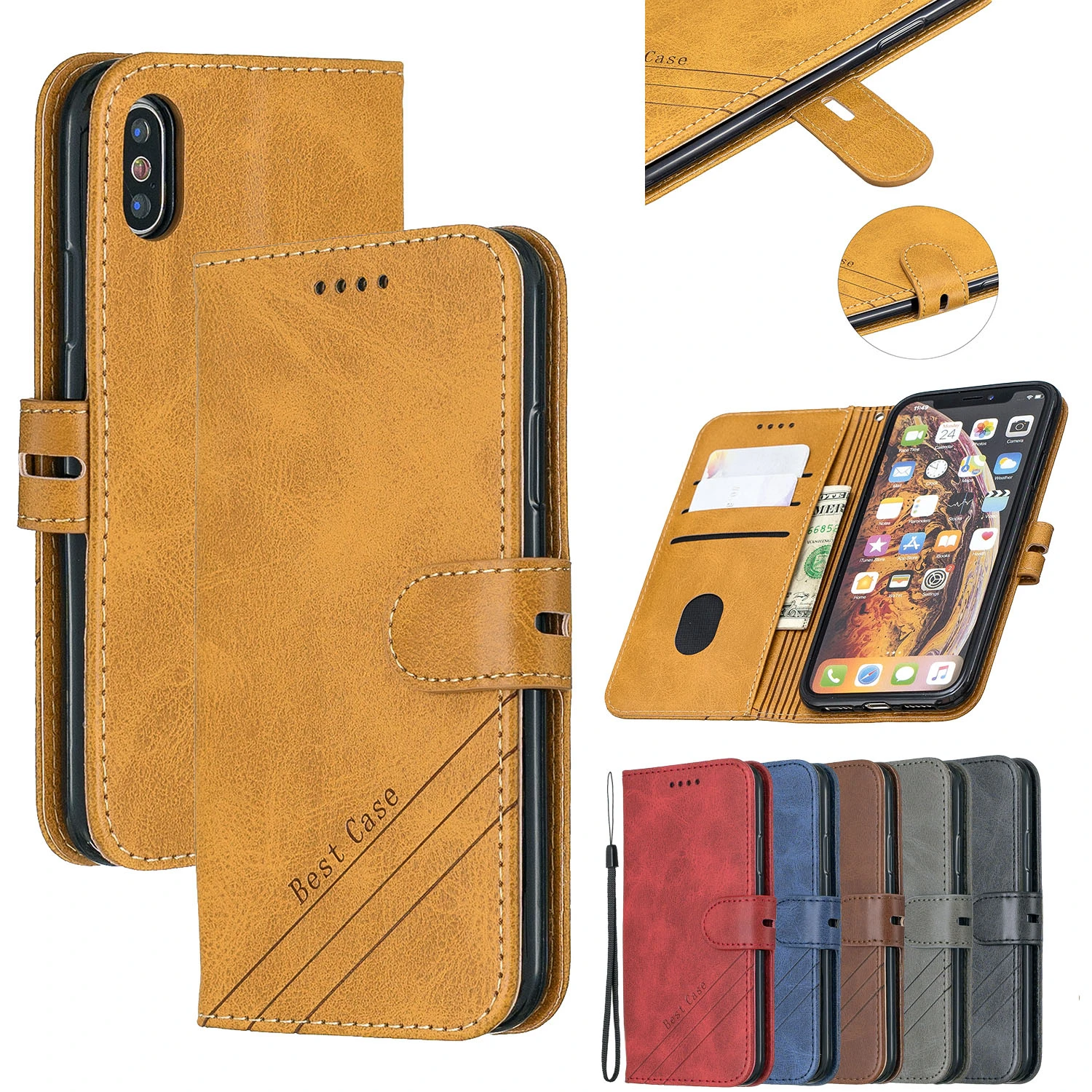 Флип чехол для Xiaomi Mi A1 A2 A3 Note10 9 Lite 9T Redmi Note 5 6 7 8 Pro 8T 5A 7A 8A T K20 GO кожаный бумажник чехлы