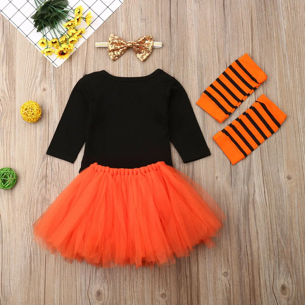 Новые Топы для маленьких девочек облегающий костюм на Хэллоуин с длинными