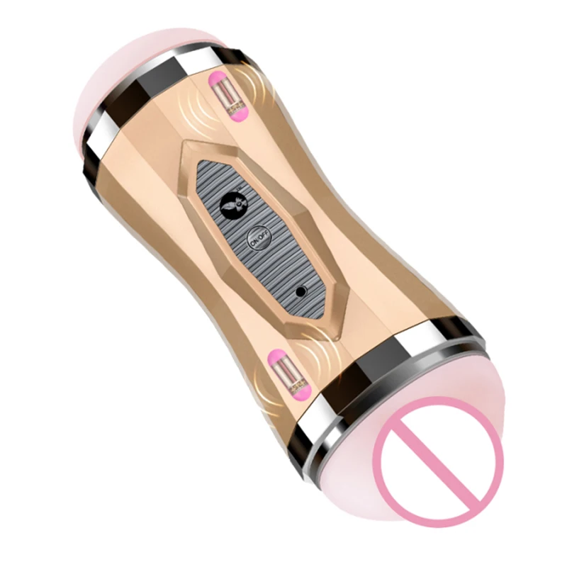 Мужской мастурбатор с двумя отверстиями Вагина для мужчин двойные секс игрушки