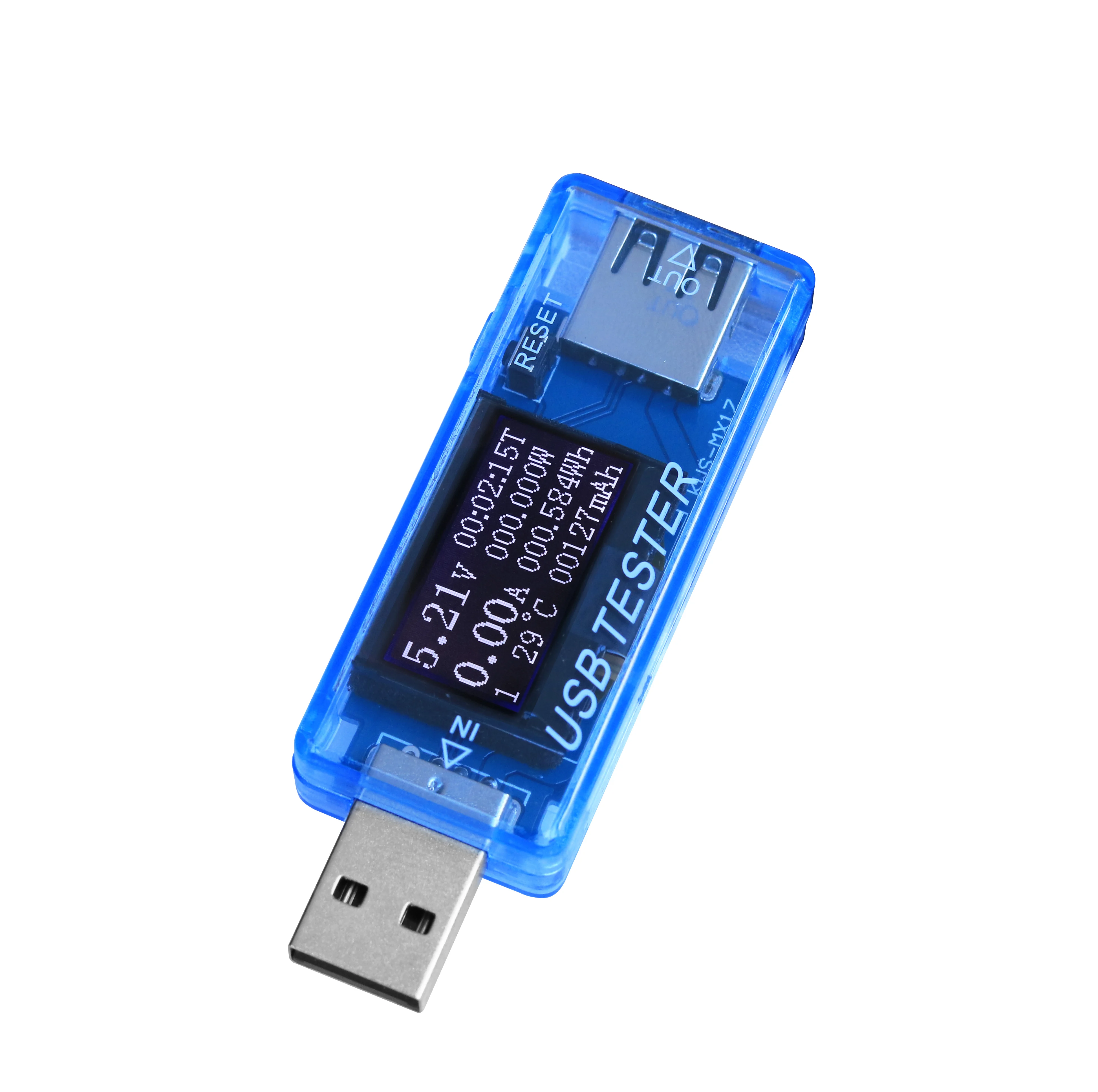 USB Вольтметр Амперметр 8 в 1 QC2.0 QC3.0 4-30 измеритель емкости электропитания