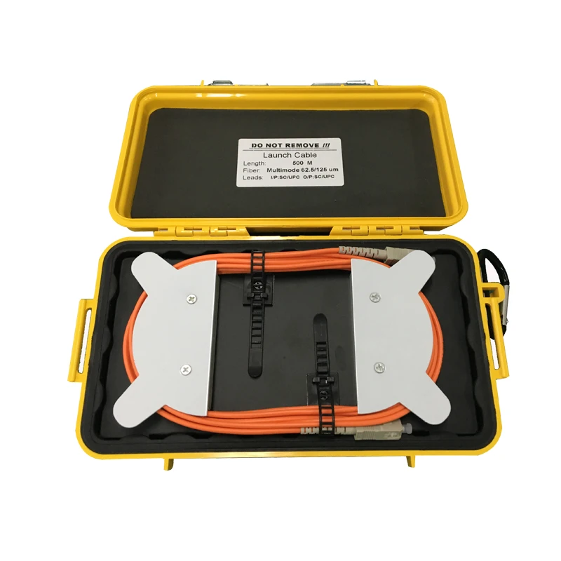 

OTDR Dead Zone Eliminator,Fiber Rings ,MM SC/UPC-SC/UPC Fiber Optic OTDR Launch Cable Box