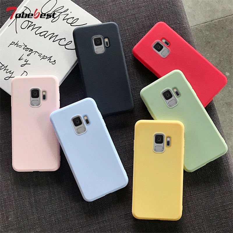 Мягкий силиконовый чехол для Samsung Galaxy J3 J5 J7 2017 J2 J4 J6 Plus Prime J8 A5 A6 A7 A9 2018 яркий