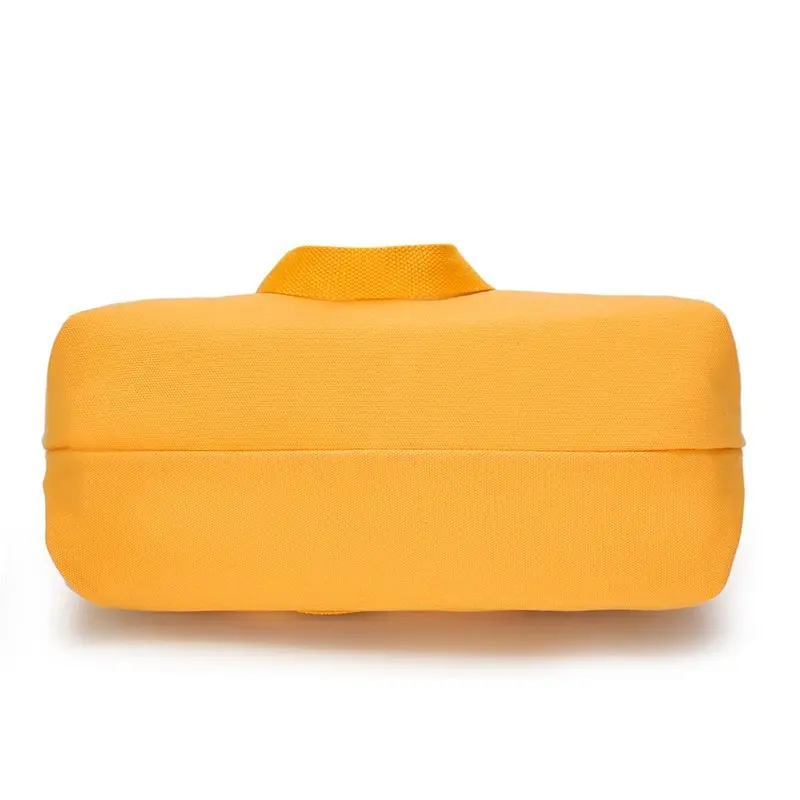 

Korean Canvas Shoulder Bag Zipper Luxury Women Bags Designer Women Messenger Bag Female Simple Handbag Letter Printing tote