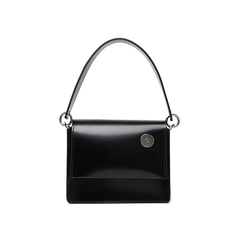 

Solid color diagonal bag High-end retro chain black small square bag female summer 2021 and American retro fashion female bag