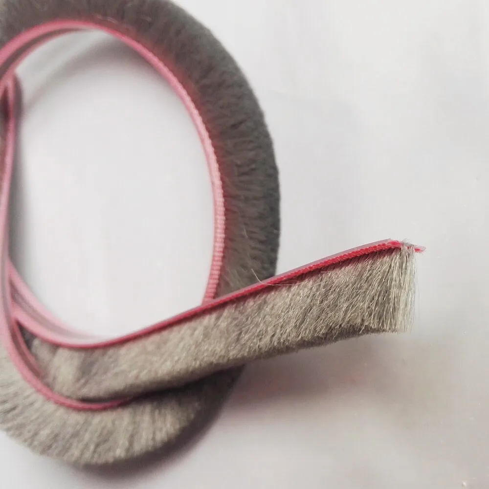 Алюминиевые Уплотнители для дверей и окон Шерстяной Ворс уплотнитель створки