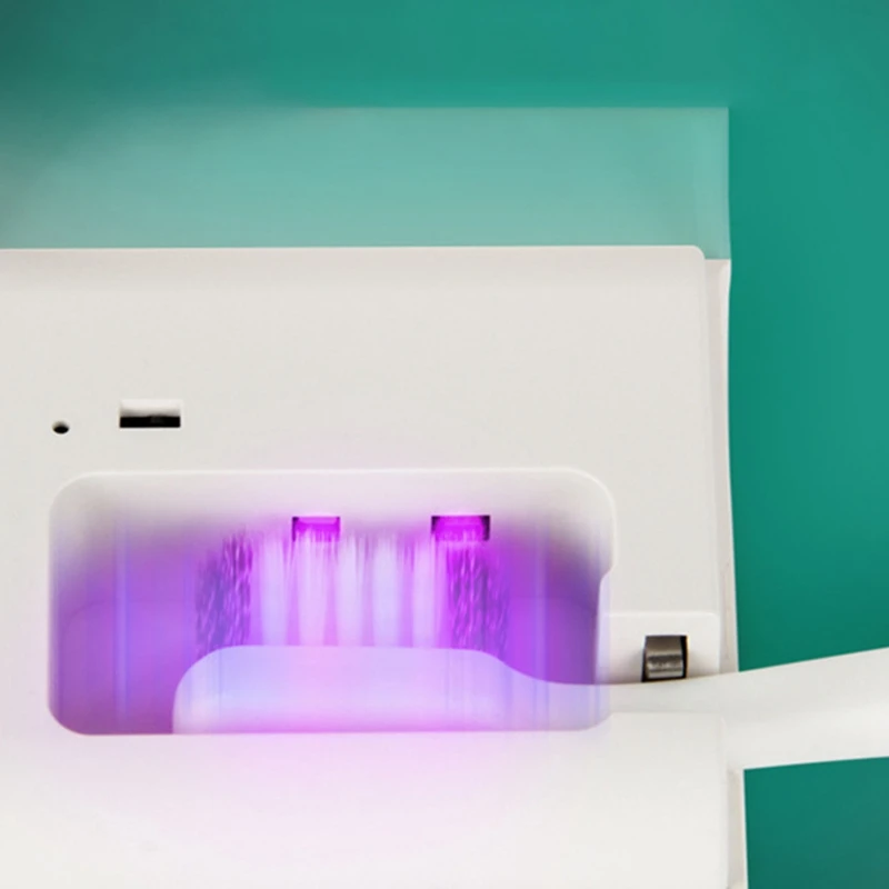 

Smart Toothbrush Cleaner Portable Toothbrush Case UVC Lamp Ultraviolet Toothbrush Cleaner