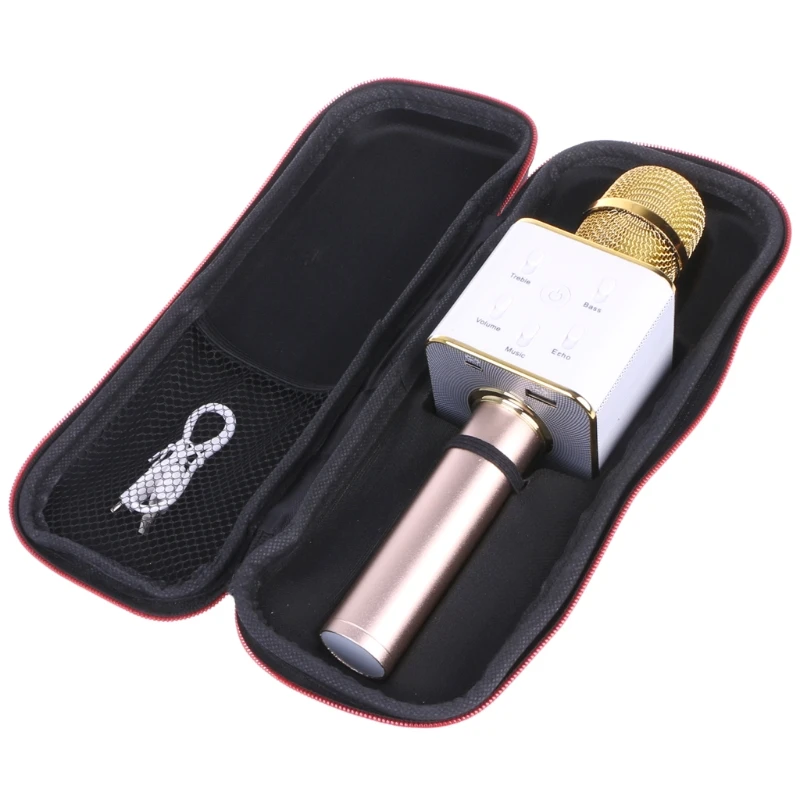 Беспроводной микрофон для караоке bluetooth динамик трек объемный звук голос