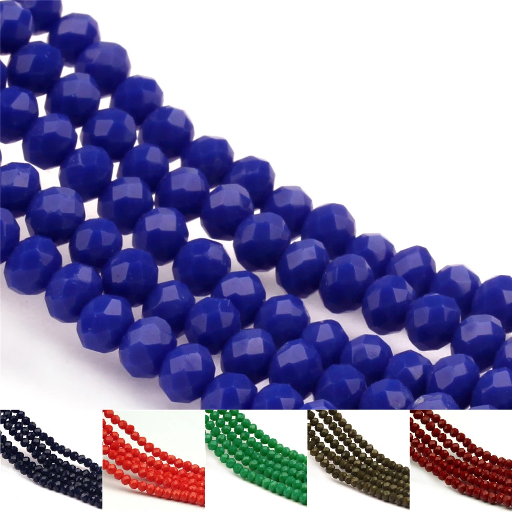 140 3x4 мм Чешский Rondelle прокладка Хрустальные стеклянные бусины для изготовления