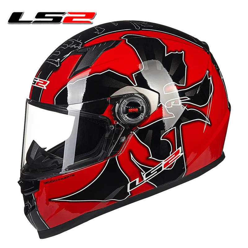 Winter Seasons Men Women LS2 FF358 Full Face Motorcycle Motocross Racing Original ECE Approved Helmets Capacetes De Motociclista |