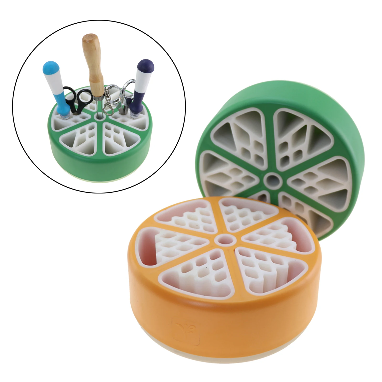 

Plastic Sewing Storage Box Embroidery Case Holder Scissors Tool Case Holder