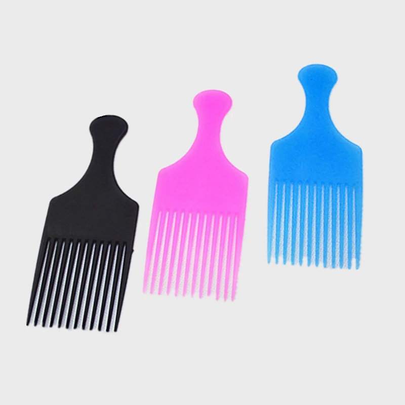 Красота девушка Профессиональный новый афро расческа для вьющихся волос щетка в