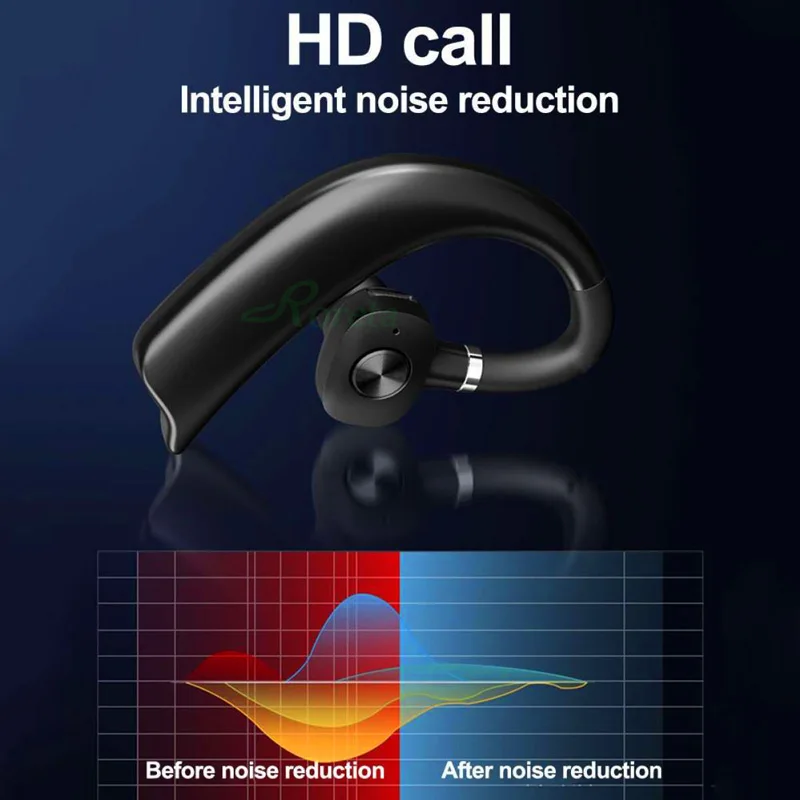 Roreta 3D стерео беспроводные Bluetooth наушники бизнес гарнитура с микрофоном для iPhone