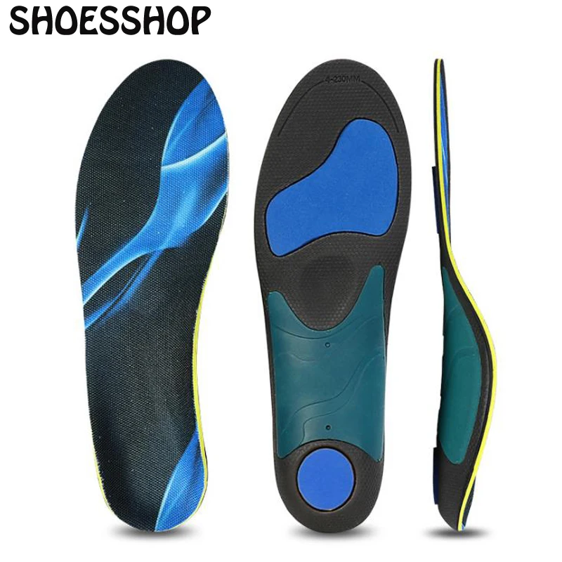 Ортопедические стельки унисекс поддержка свода стопы мягкая подошва