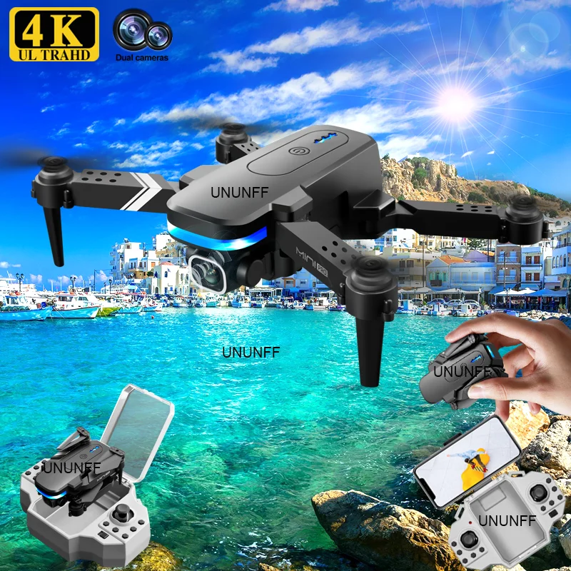 

2021 New KY910 Mini Drone 4k Hd Camera With Wifi Fpv Altitude Hold Mode Rc Quadcopter Foldable Drones Boy For Toys helicopter