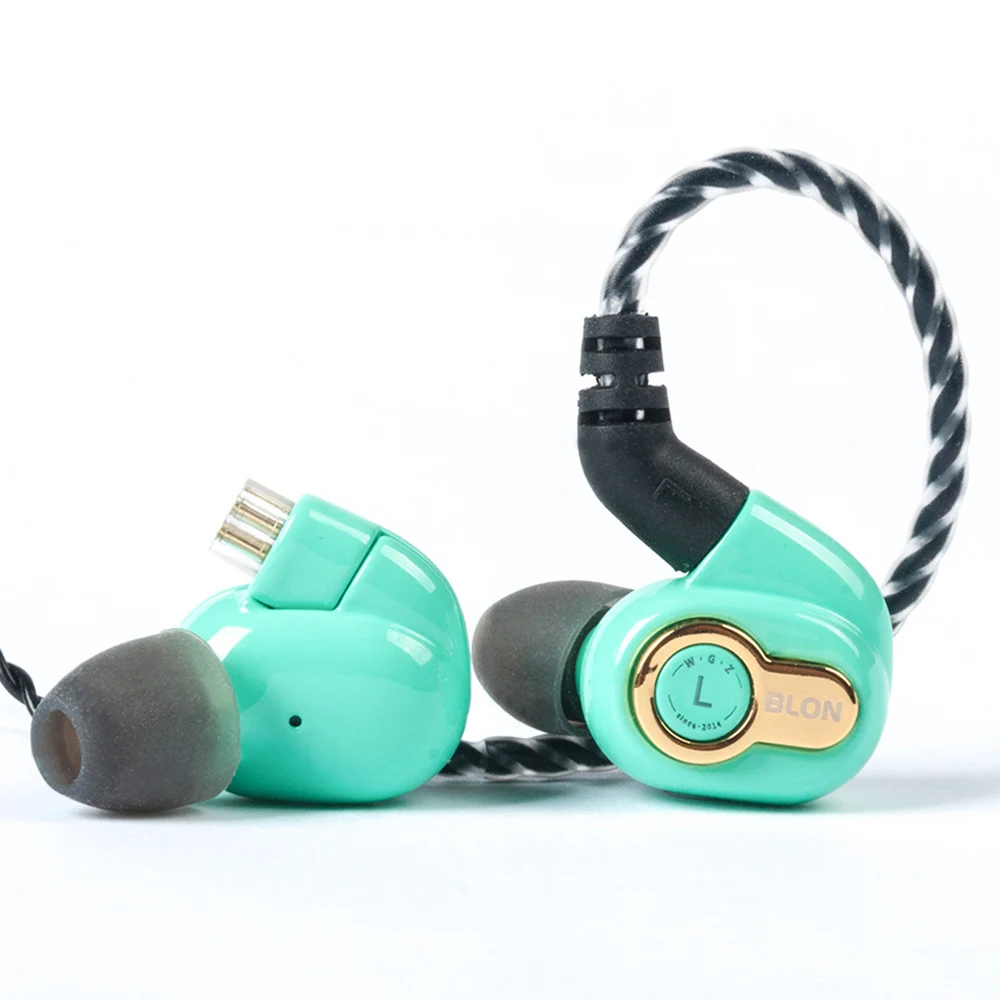 

BLON BL-05 BL05S Hifi наушники-вкладыши 10 мм, углеродная диафрагма, динамические стереонаушники, металлическая гарнитура, съемные наушники BLA8 BL03