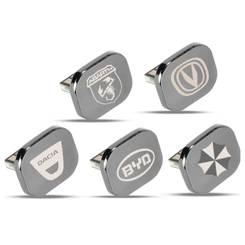 1pc Car Logo Usb Flash Drive Slot Universal Auto Adapter Mobile Communication Part for Changan CS75 PLUS Cs35 Cx20 Cx70 Uni-t Et - купить по